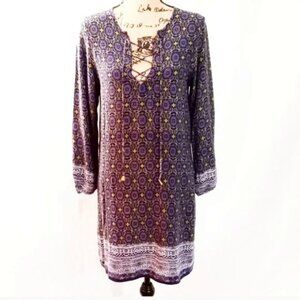 Speed Control New York Rayon Boho Dress